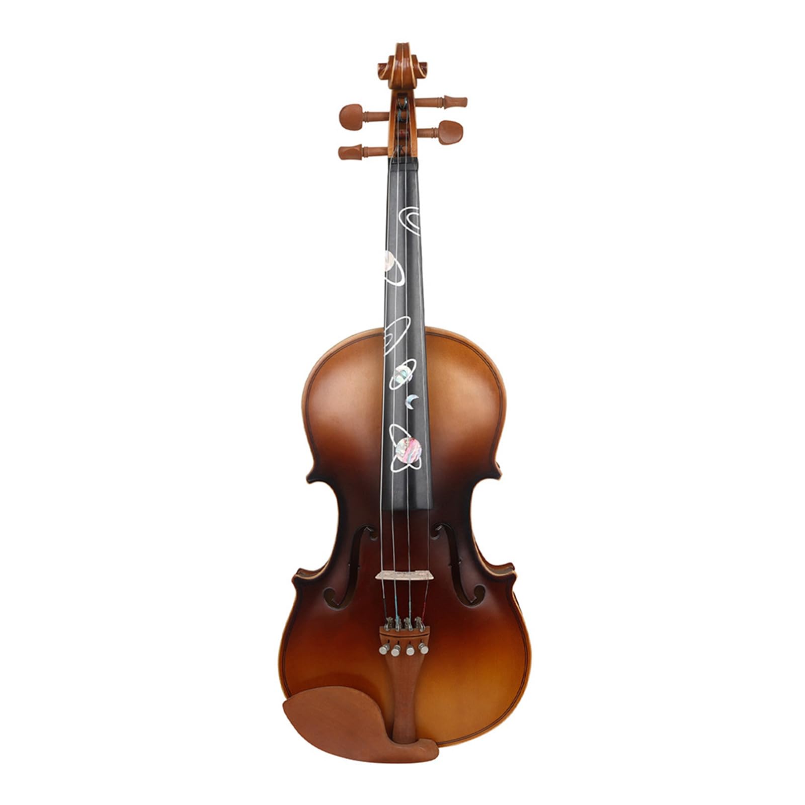 Diapasón de violín 4/4, placa de dedo de madera de ébano natural, diapasón de violín, accesorio de reparación de instrumentos, diapasón de violín de ébano, piezas de repuesto y accesorios