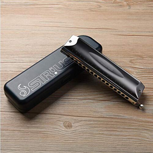 KMDSM Harmonica, Harmonica Chromatique, 16 trous C Étudiant adulte Harmonica Jouer professionnelle (Color : Silver) - Les Beatles, Paul McCartney, John Lennon, RIngo Starr, George Harrison KMDSM Harmonica, Harmonica Chromatique, 16 trous C Étudiant adulte Harmonica Jouer professionnelle (Color : Silver) – Image 4