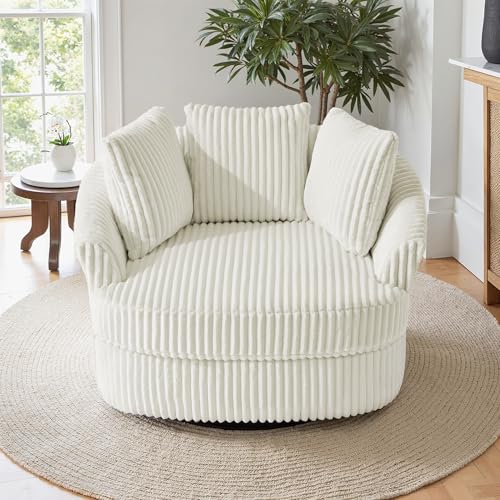 Sillón Plegable Peluche Beige miniatura 4
