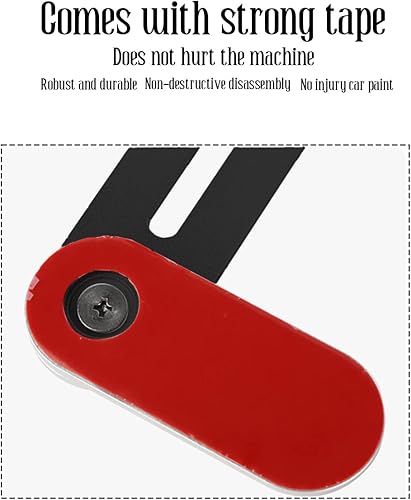 Miniatura 6 de Soporte magnético para teléfono de automóvil, diseño invisible para Tesla Model 3/X/Y/S, imán fuerte y rotación de 90°, soporte plegable para