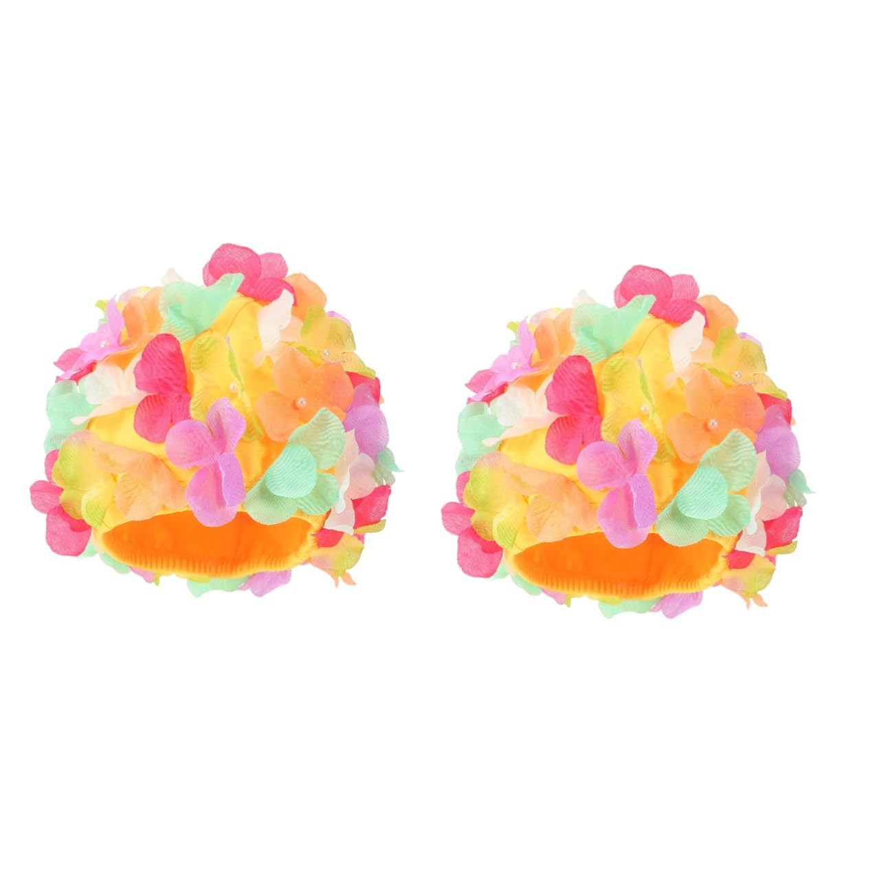 Yardwe Cuffia Da Nuoto Cuffia Per Da Nuoto Accessori Per Costumi Da Bagno Cuffie Da Bagno Con Petali Cuffia Elastica Cappello Da Nuoto Cappello Da Bagno Impermeabile Nylon