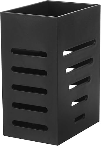 UPKOCH Soporte de plástico para cubiertos de pared, soporte para utensilios de cocina, palillos colgantes, estante de secado, tenedor, escurridor,