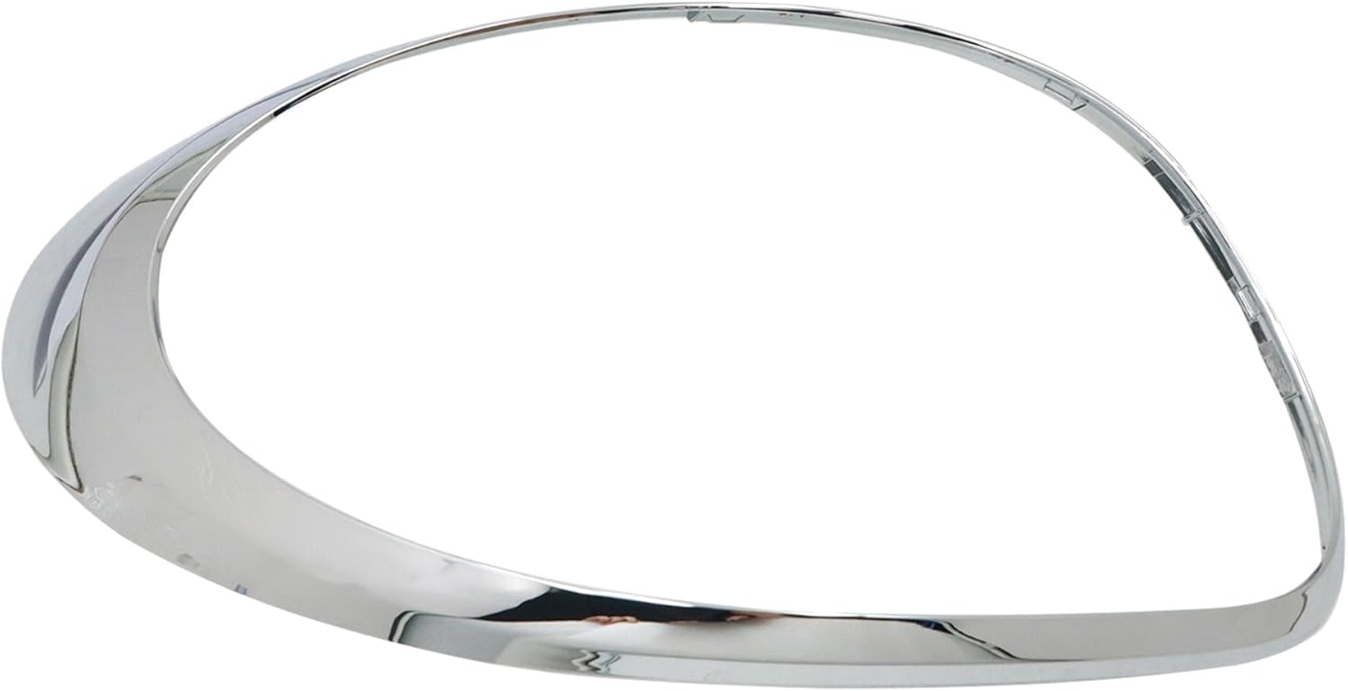Compatible GXARTS Driver Left Taillight Lamp Trim Ring Chrome 68235995AA Compatible with Fiat 500L 2014-2020