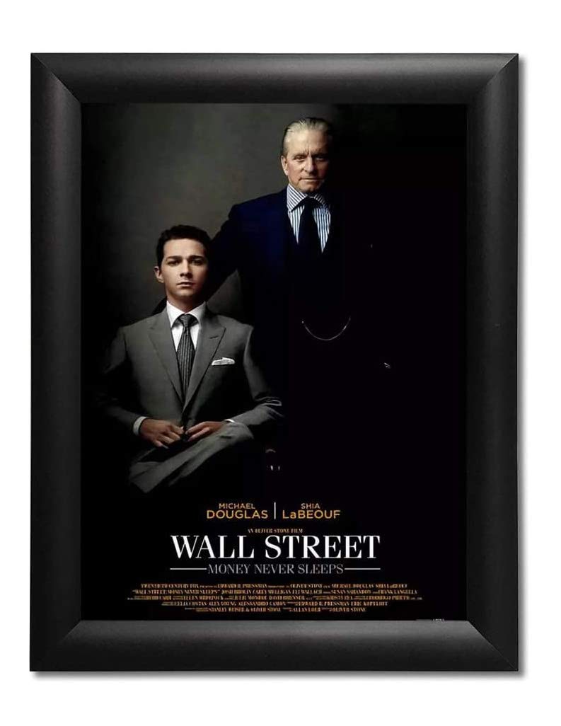 10 Pack of HAITIAN Snap Poster Frame Display Unit Wall Mounting, 8.5 x 11 Inch Size Front Loading, Matt Black color, 1" Profile,0.07 inch Hard black