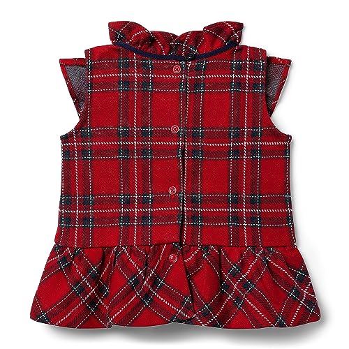 Janie and Jack Girl's Plaid Peplum Top (Toddler/Little Kids/Big Kids)2