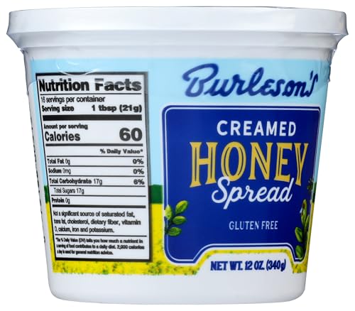 Burleson's Natural Flavor Honey Spread 12 oz miniatura 2