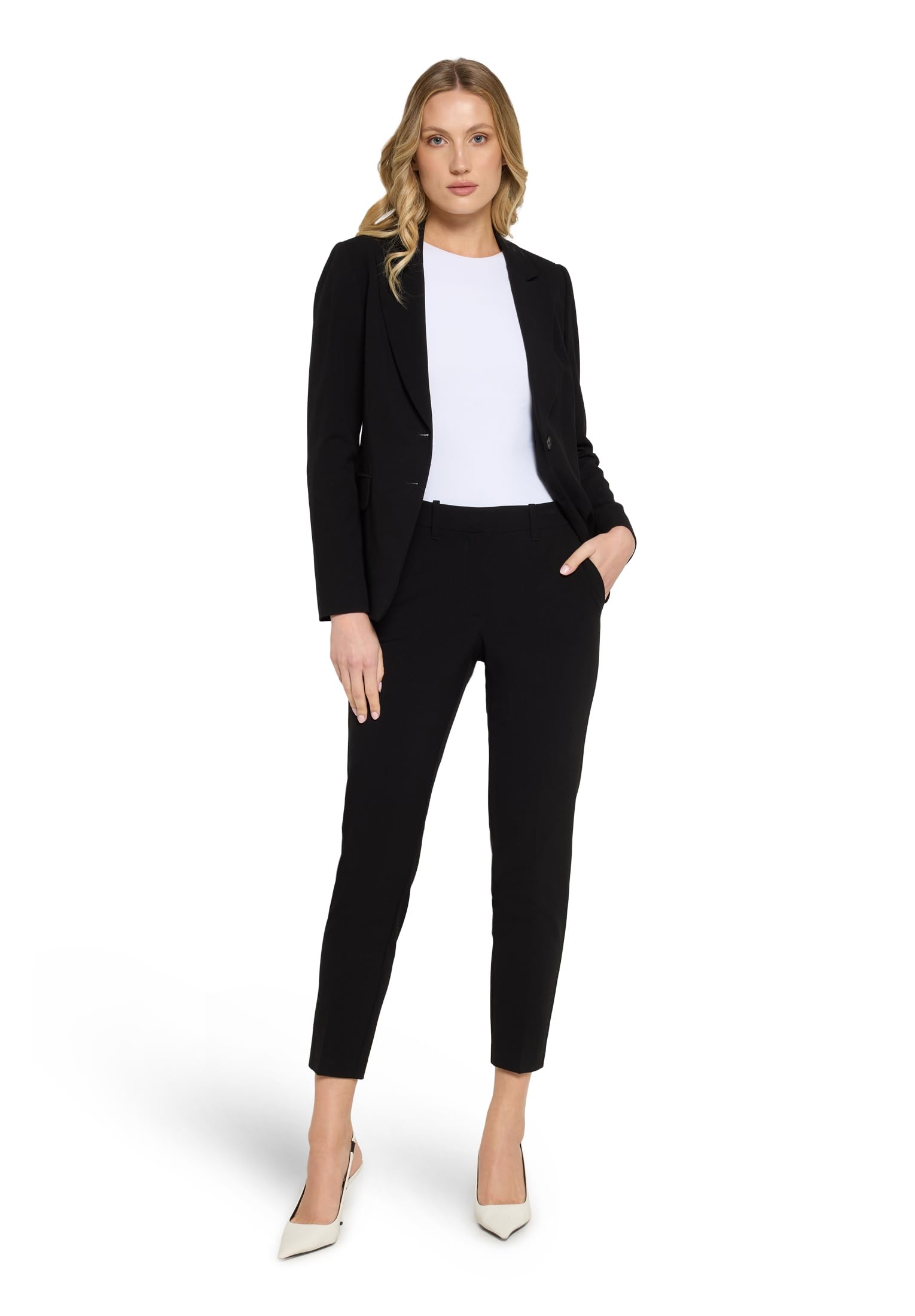 Betty & Co Pantalones Clásico 7/8 Longitud - Pantalones de Vestir Mujer