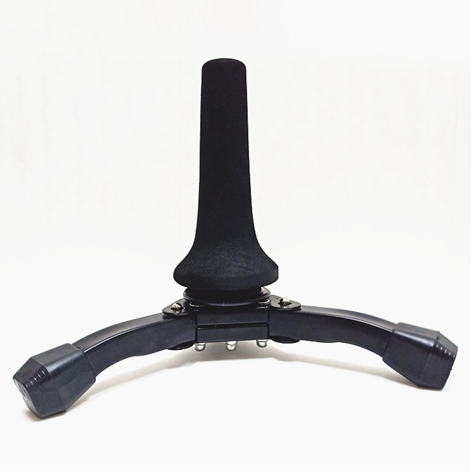 Oshhni Soporte para trompeta, base resistente y portátil para instrumentos de viento, color negro