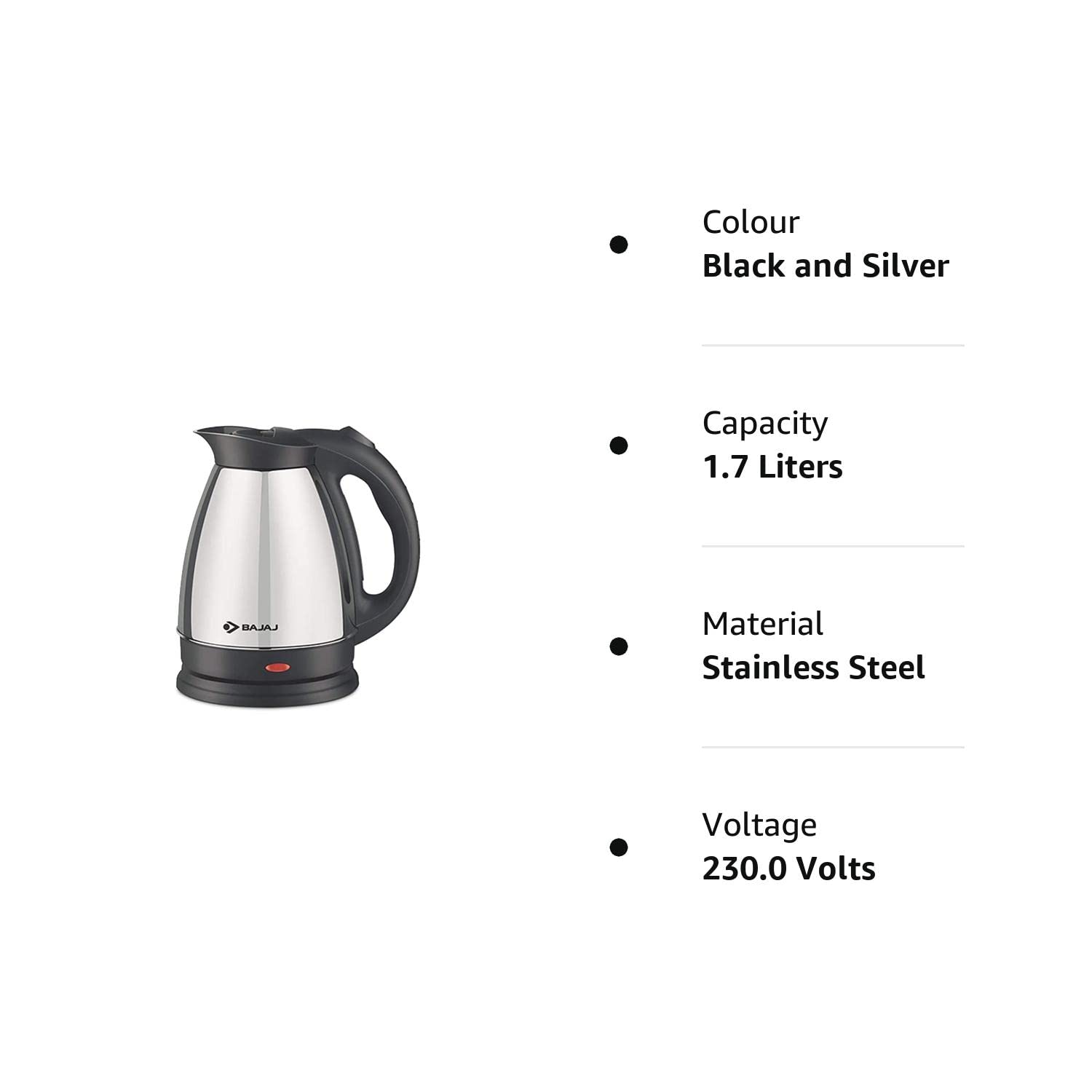 Heating Element Bajaj Majesty Ktx 15 Litre Kettle Bajaj Majesty