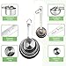 Accmor 11 Piece Stainless Steel Measuring Spoons Cups Set, Premium Stackable Tablespoons Measuring Set for Gift Dry Liquid Ingredients Cooking Baking