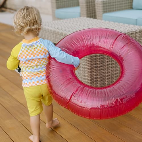 Image of SwimZip UPF 50+ Long Sleeve Rash Guard for Boys' and Girls' - Baby, Toddler, Kids