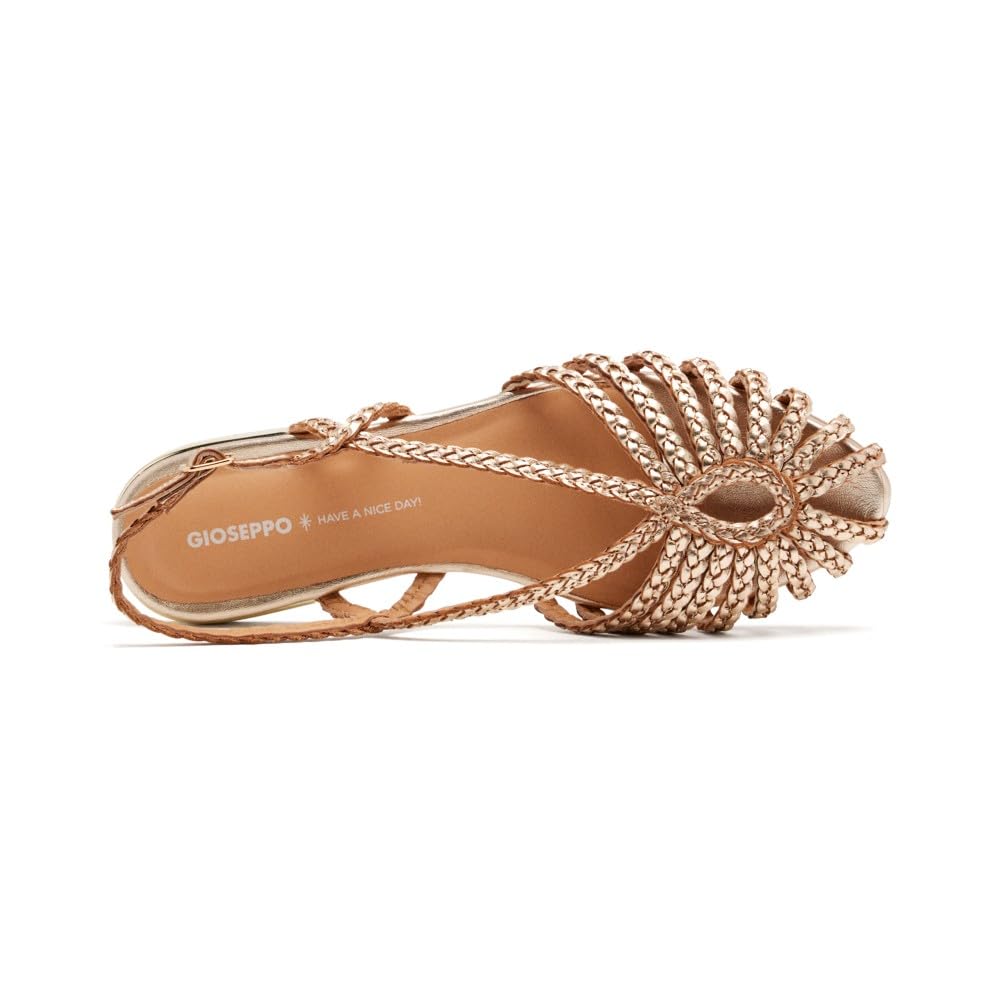 GIOSEPPO Mules Cuir TRESSÉ Hingham