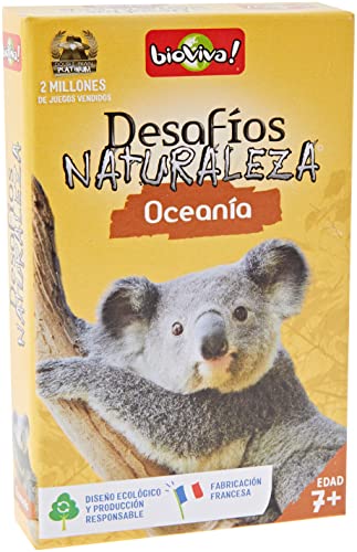 Bioviva Juego Cartas Desafios de la Naturaleza Oceania-Español