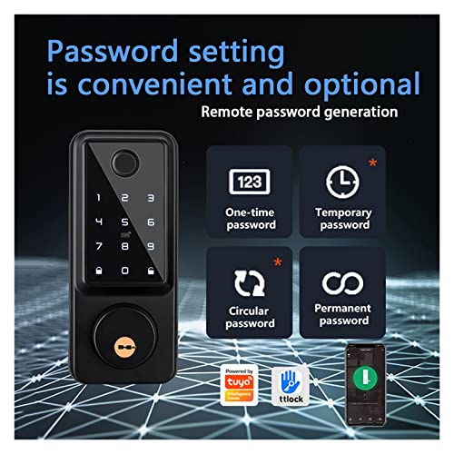 Serrure biométrique d'empreinte digitale pour sécuriser votre porte - 3