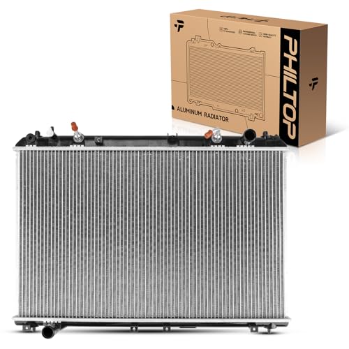 Image of PHILTOP Automotive Replacement Engine Radiator for 1998-2003 Sienna Transmission Oil Cooler Included