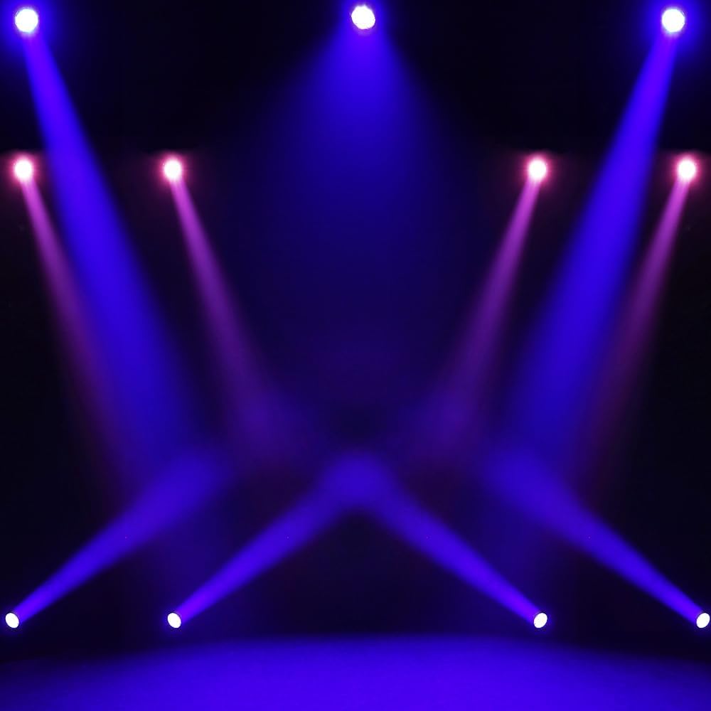 4-w-1 ruchoma głowa LED RGBW DJ-a z efektami Wash Zoom CTO, idealna do klubów dyskotekowych, występów scenicznych i koncertów na żywo