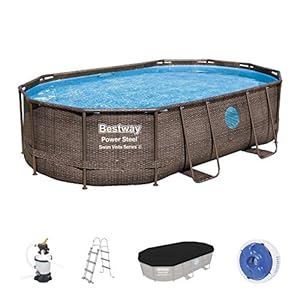 Bestway Power Steel Swim Vista Series complete set zwembad, meerkleurig