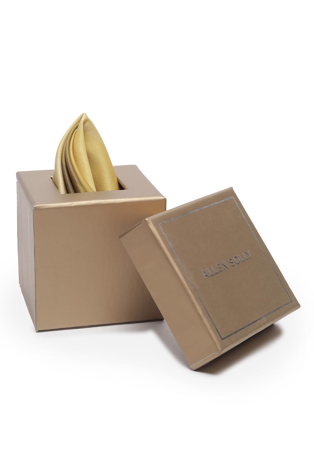 allen solly Men Khaki Casual Pocket Square-picture-32