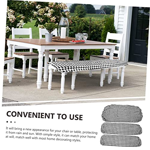 Nappe de pique-nique imperméable et housse de banc protectrice durable - 5