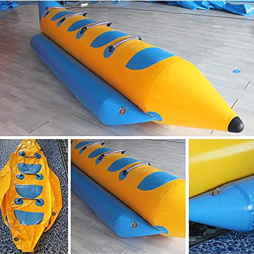 Pull Behind Floats for Boats, Towable Tube Inflatable Banana Boat Raft