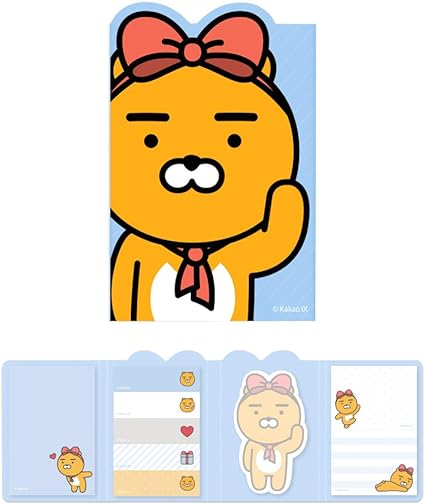 Amazon カカオフレンズ Kakao Friends アピーチ ライアン リボン 4段粘着メモ帳 折りたたみ メモ紙 4種類 並行輸入品 付箋 文房具 オフィス用品 Amazon カカオフレンズ Kakao Friends アピーチ ライアン リボン 4段粘着メモ帳 折りたたみ メモ紙 4種類 並行輸入品 付箋 文房具 オフィス用品