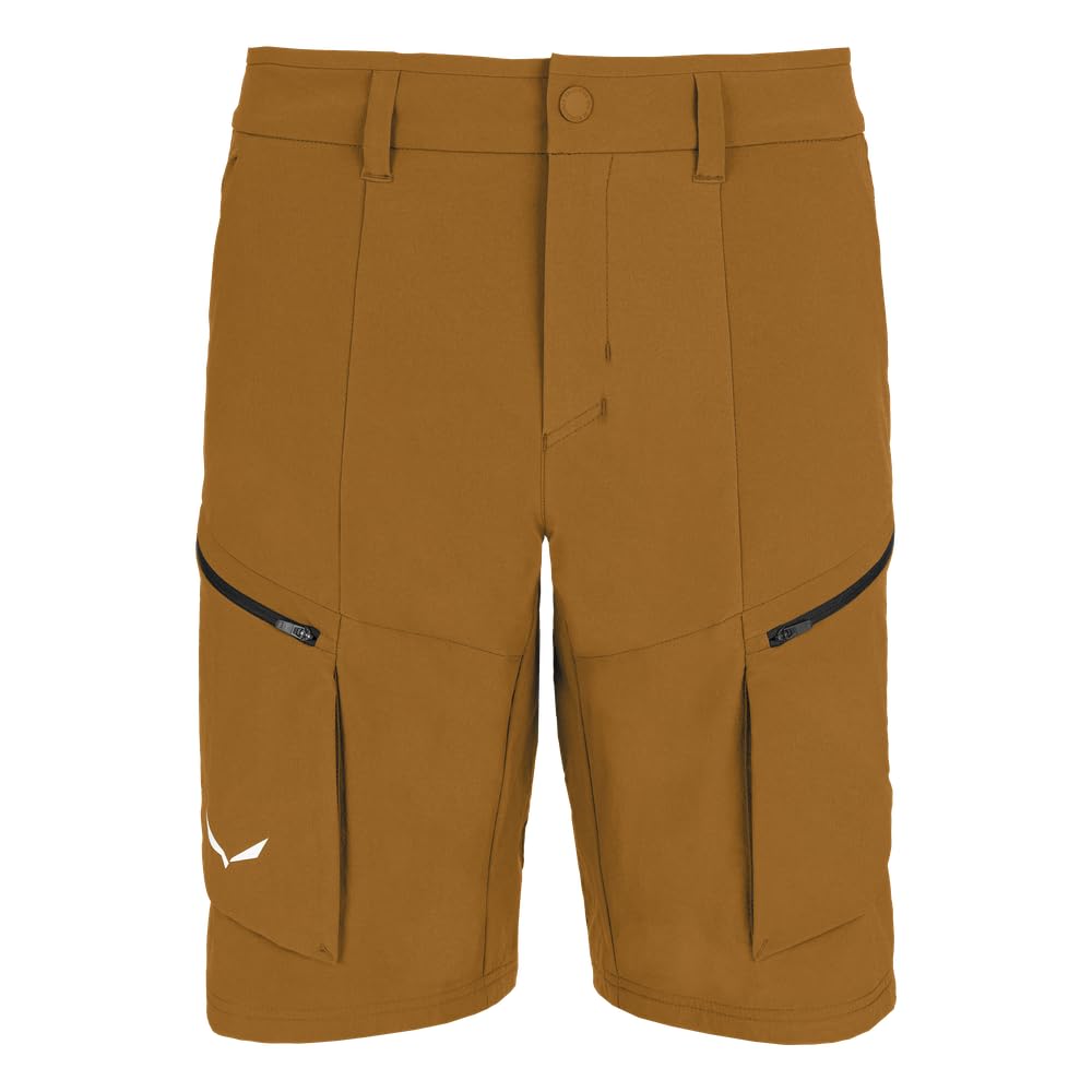 Salewa, Puez Durastretch Cargo Shorts Men, Male, Yellow, 2XL