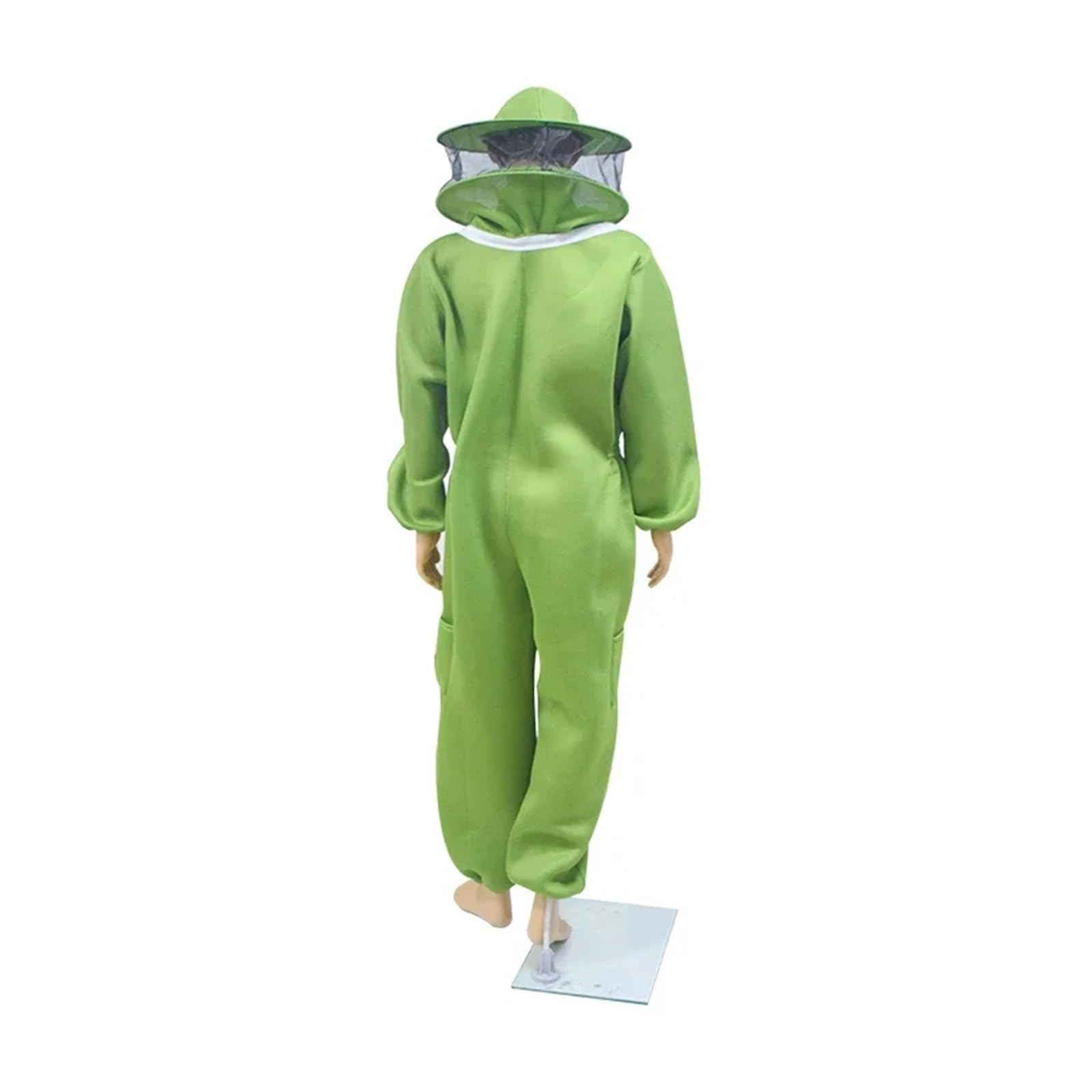 3D Atmungsaktive Luft Baumwolle Stoff Design Bienenzucht Schutz Kleidung Kleidung Anti-bienen Kleidung Imker Kostüm(Fencing Hat Orange,XL170)