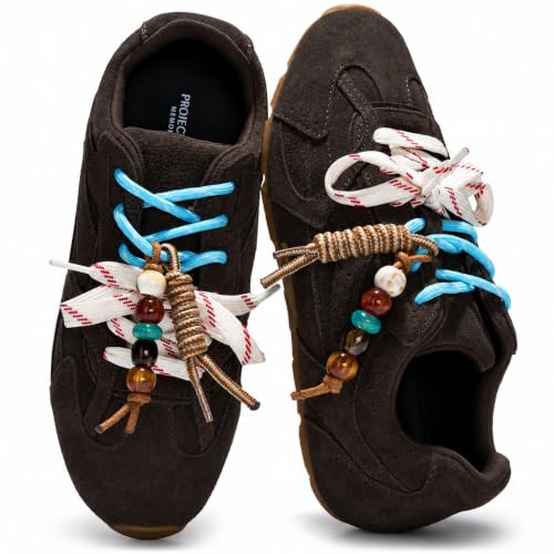 Image of Project Cloud Leather Barefoot Shoes Women - Memory Foam Lace-Up Womens Sneakers - Lightweight & Non Slip Womens Shoes Casual - All-Day Women's Fashion Sneakers for 2026