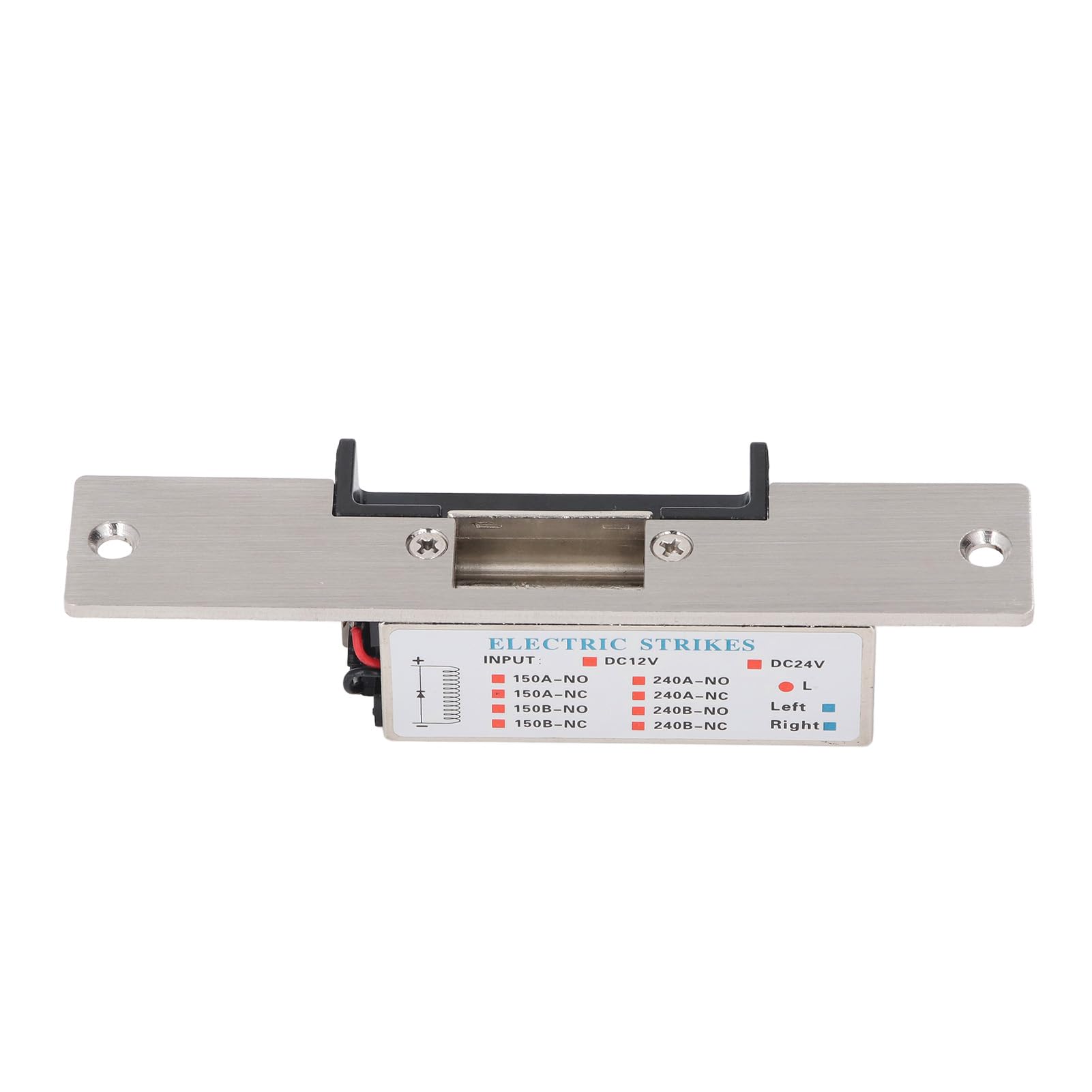 Gâche électrique à sécurité Positive (Mode NC) pour système de contrôle d'accès à Serrure cylindrique 12 V