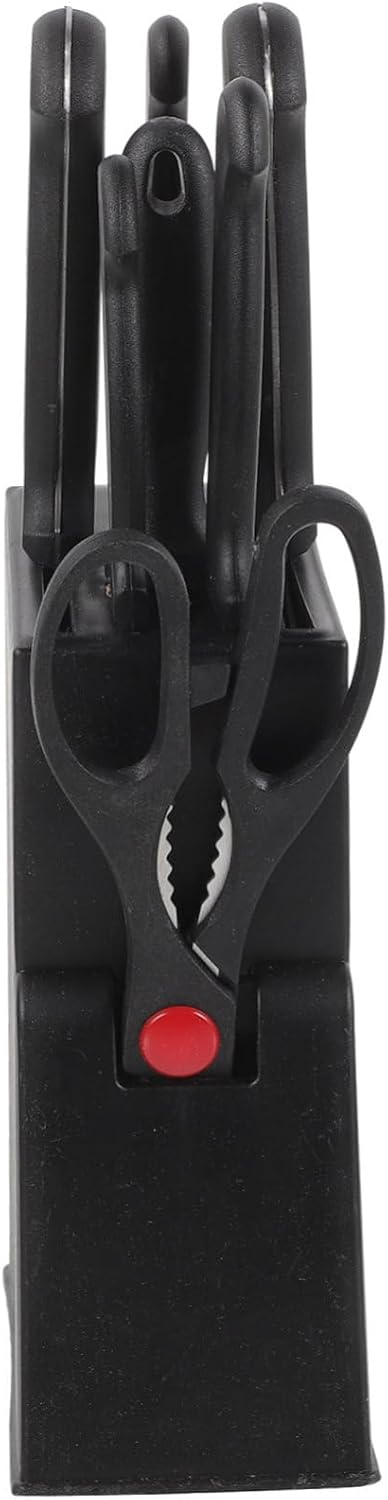 Set Cuchillos Cocina Acero Inoxidable con Contenedor