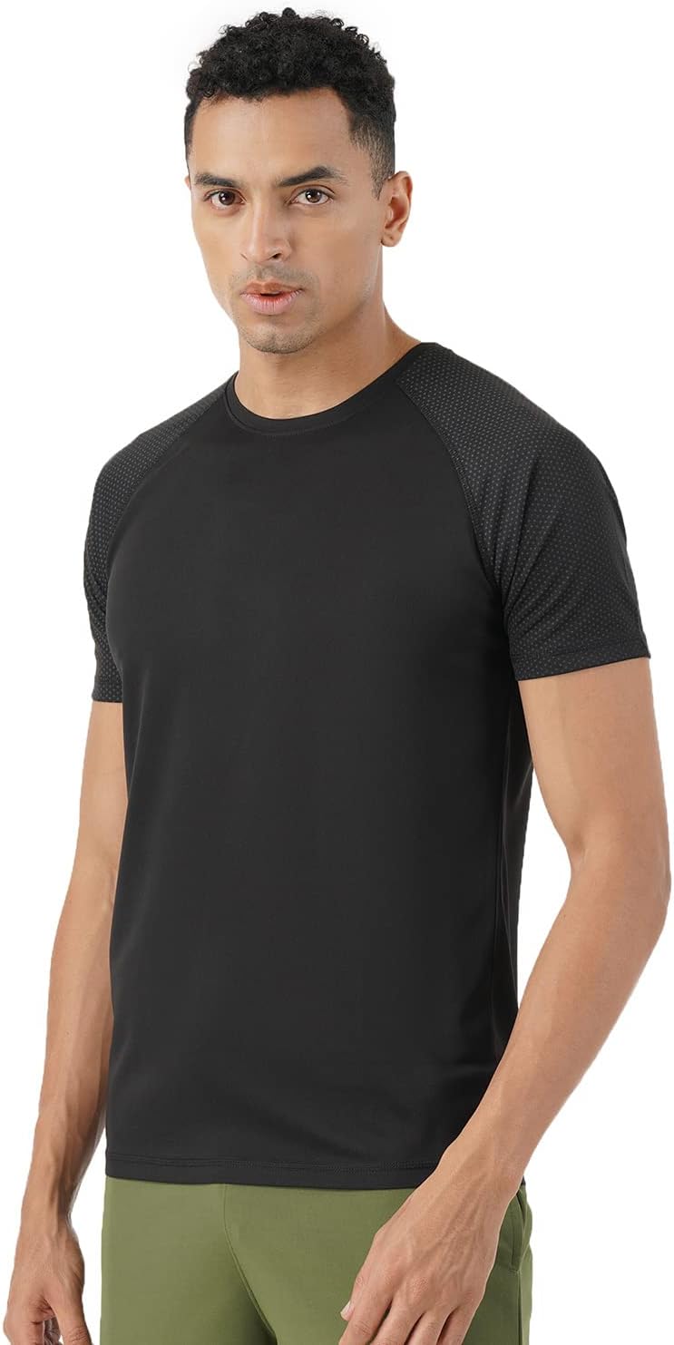 PUMPD Mens Regular Fit T-Shirt (PUMSS23MTS-030_Whacky Black M)