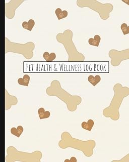 Pet Health & Wellness Log Book: Vet Records Tracker, Medical Journal & Memory Planner for Dogs & Cats