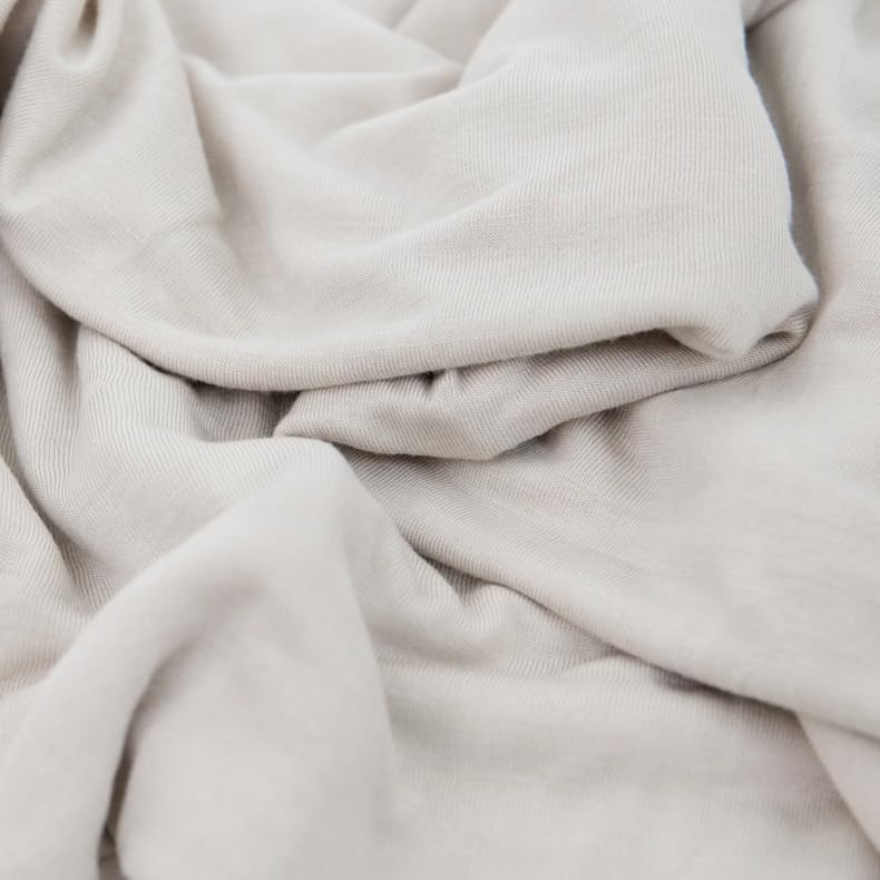 Image of Little Unicorn Large Stretch Knit Swaddle Blanket 2 Pack| Super Soft with Optimal Stretch for swaddling | Giftable Set (Frost Green)