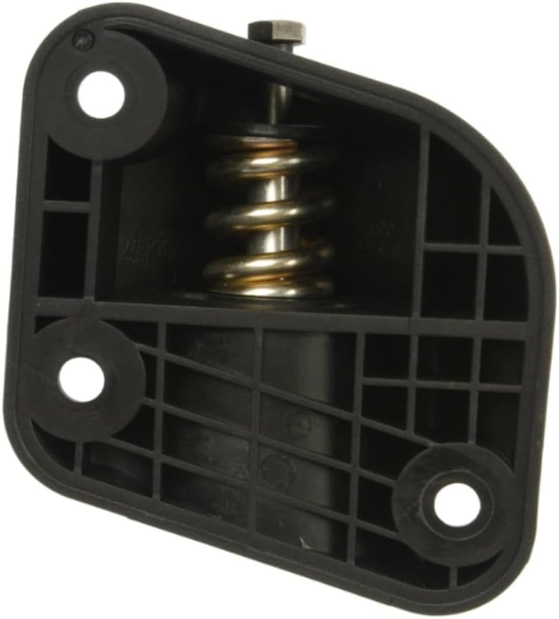 CarLights360 For 2002-2018 Navistar 4400/7500 Mirror Bracket Driver Side, Lower | Metal, Plastic | Black | 1 Mounting Hole | Replacement For 2597071C91