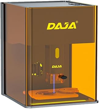 Beamtec Laser Engraving Machine, Small, Processing Machine, Diode Laser, Fiber Laser Processing, Cutter, Smartphone Compatible, Lightweight, Compact Laser Cutter, Mini 3,000 mW, 3.1 inches 8 cm Fiber Laser 1 W