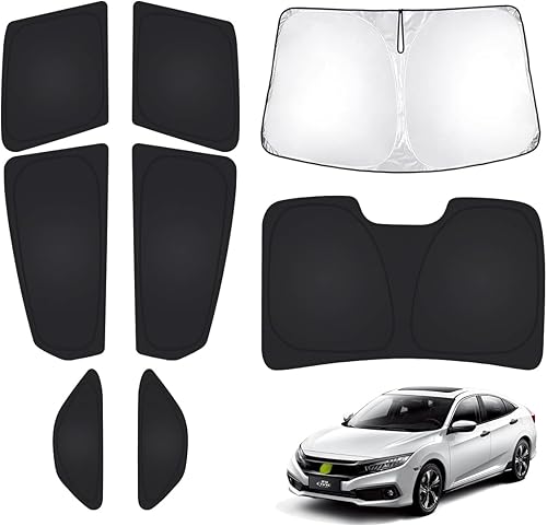 Miniatura 94 de T TGBROS Parasol para ventana de ajuste personalizado para Chevrolet Chevy Trailblazer 2021-2023 2024, accesorios para parabrisas y ventanas