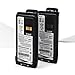 ROWSHEP (2-Pack) 7.2V 2200mAh PMNN4807A Li-ion Battery Replacement for Motorola R7 Radios