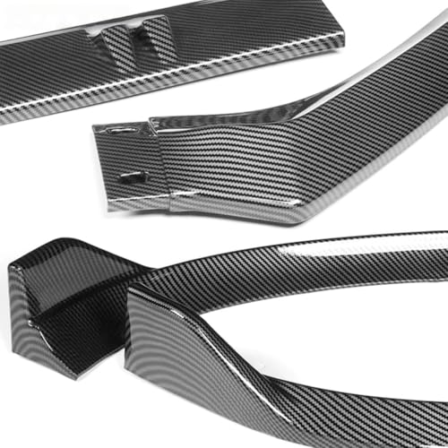 Kit de carrosserie de diffuseur avant Audi A4 B8 berline 2007-2011 look carbone