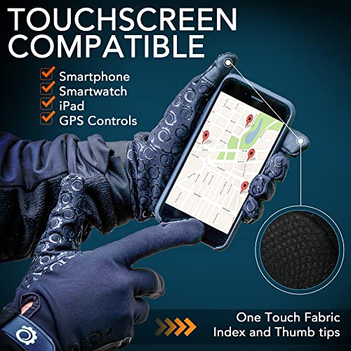 image for GearTOP Touchscreen Winter Gloves for Women & Men - Hiking Running Glo