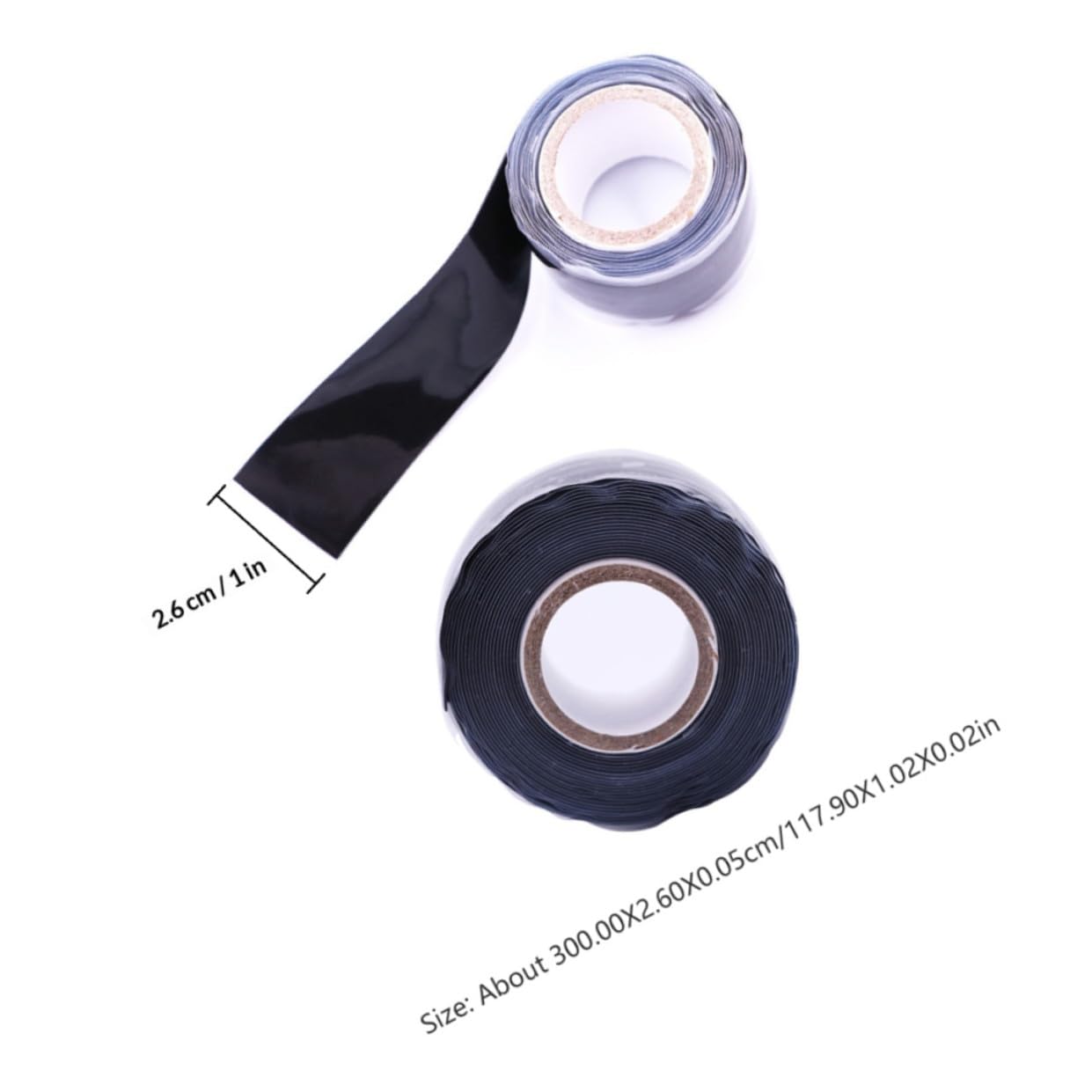 NUOBESTY Waterproof High Temperature Silicone Self-Adhesive Electrical Insulation Tape for Hose and Cable Repair, Anti-Electric Sealing Tape Roll Suitable for Automotive and Home Use