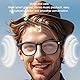 Sxhlseller AI Smart Glasses mit Bluetooth-Übersetzung in 11 Sprachen, HD-Kamera Video Foto, Musik und Anruffunktionen, APP-gesteuerte Brille für Reisen und den täglichen Gebrauch