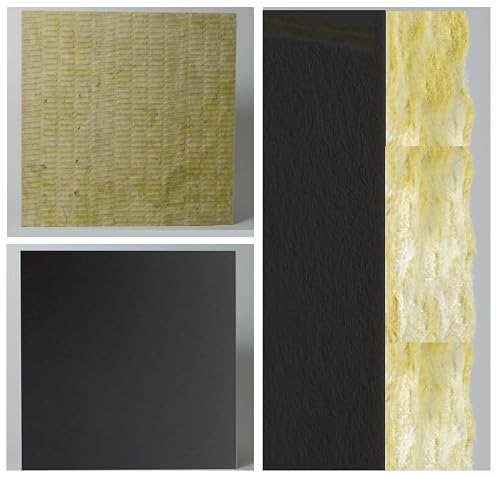 Pannelli per controsoffitto in LANA DI ROCCIA 600x600x40 mm STAR