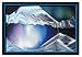 Rainbow Vision Sand Picture By Klaus Bosch -- Small size "Aurora Borealis"