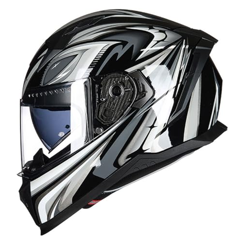 Casque moto intégral anti-buée modulable pour éliminer la buée matinale en scooter