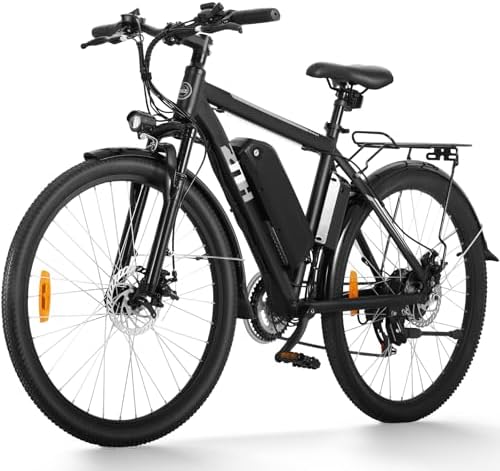 ZNH Electric Mountain Bikes 750w Peak Motor Ebikes with 48V 624Wh Battery 26 in Step Over E Mountain Bike for Commuter 26Mph Electric Bicycle for Adult Up to 80 Miles,21 Speed and Suspension Fork