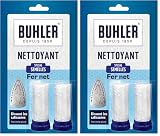 Buhler - Nettoyant fer à repasser - spécial semelles - 2 bâtonnets (Lot de 2)...