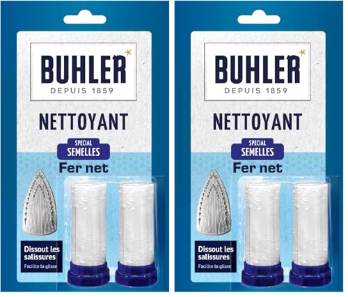 Buhler - Nettoyant fer à repasser - spécial semelles -
