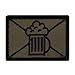 Produktbild Café Viereck ® Bundeswehr Lustige Bier Taktik Zeichen Infanterie/Jäger Gestickt mit Klett - 5 cm x 3,5 cm