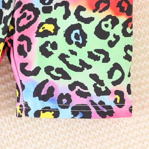 Image of Kid Toddler Girl Butterfly Printed Short Sleeve T-Shirt + Waist Shorts Set 2PC Clothing For Summer