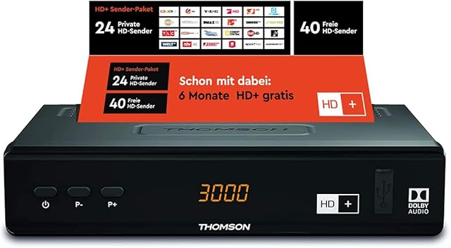 Thomson THS844 HDTV Receiver (HD+ Programme)